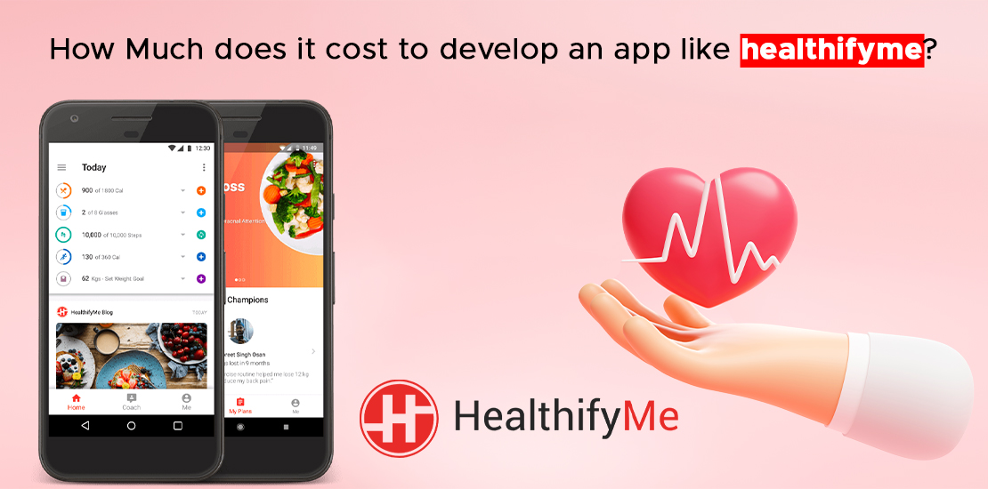 How Much does it cost to develop an app like healthifyme