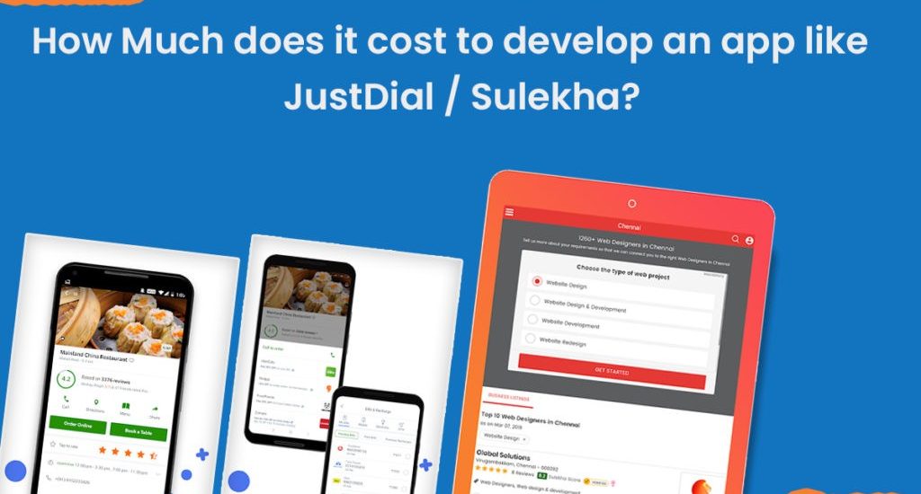 How Much does it cost to develop an app like Justdial Sulekha