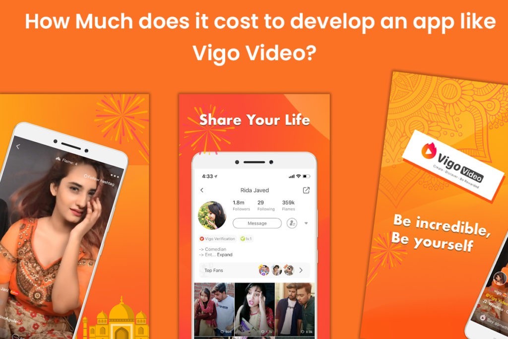 How much does it cost to develop an app like Vigo Video