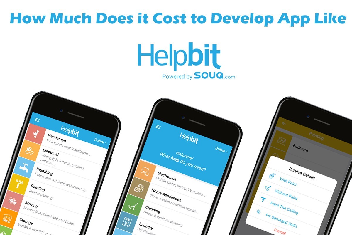 Much Does it Cost to Develop On-Demand Service App like Helpbit?