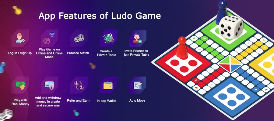 Ludo game features