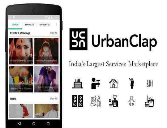 UrbanClap Mobile app develpment cost copy